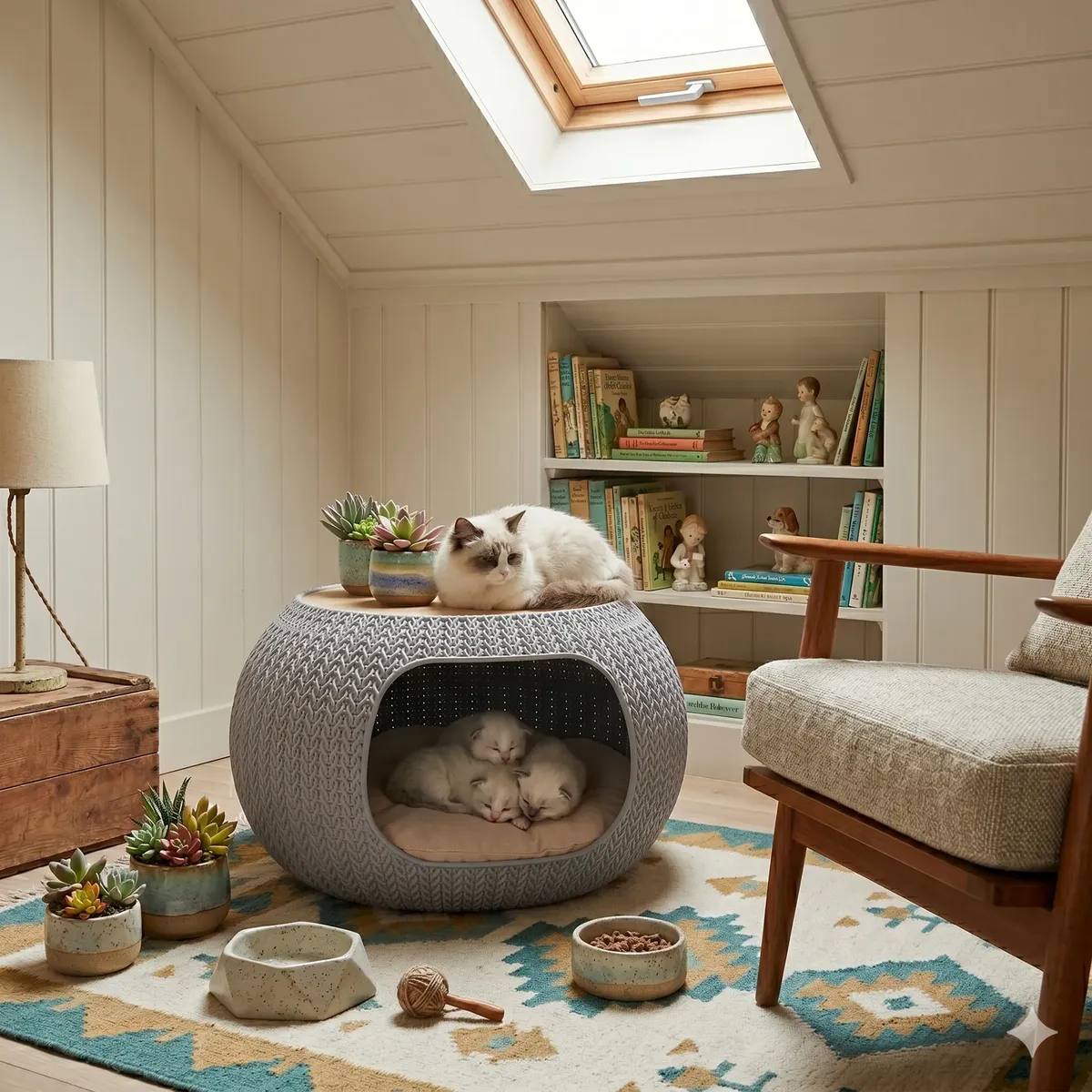 D_NQ_NP_2X_840949-MLA111910316537_052026-F Cama Cucha Perro Puff Mascotas Premium Doble Colchoneta Mesa
