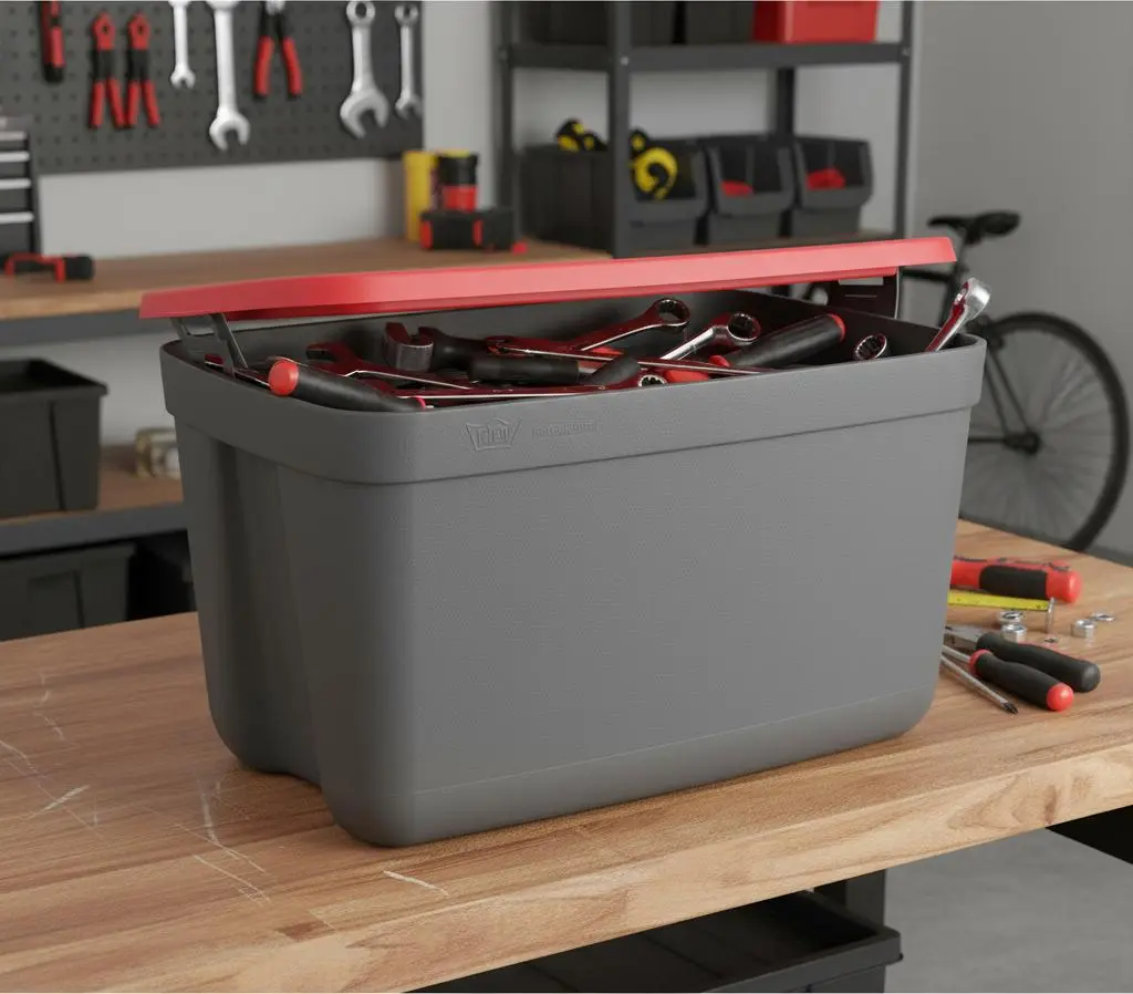 Caja Organizadora Apilable Contenedor 120 L Baul Premium