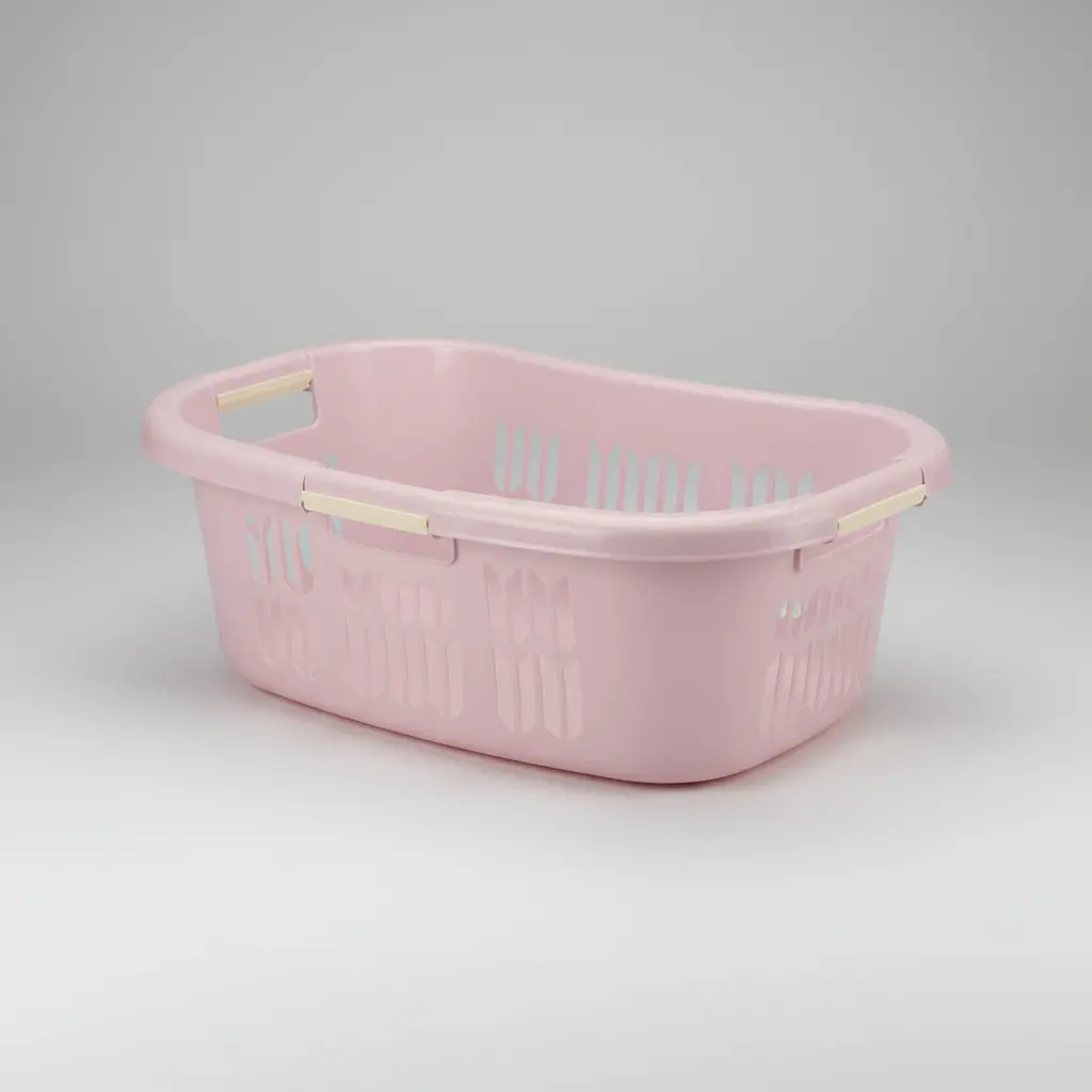 D_NQ_NP_2X_961680-MLA97772880948_112025-F Cesto para ropa rectangular Reyplast Anatomico de plástico x unidad color rosa pálido